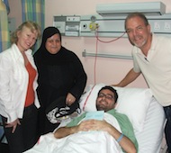 Action Care helps young man from Gaza with a major operation