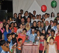 Action Care partnered with Holiday Inn Hotel and Boeing host a Gift of Giving event