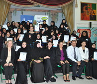 English Live Program at the Qurtoba Adult Education Centre, Dubai