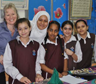 Jan-May English Live at the National Charity Girls School in Sharjah