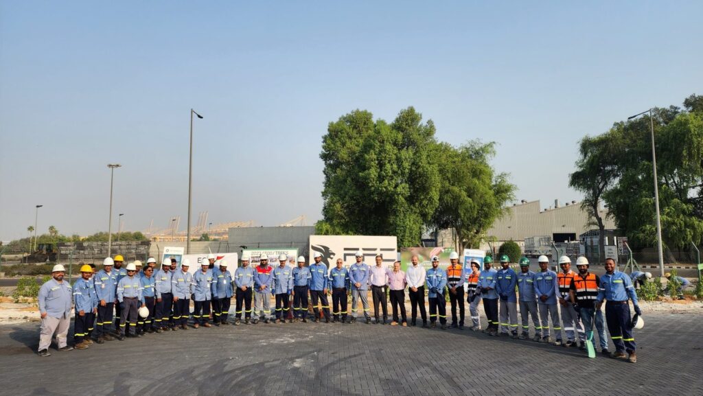 Tree Plantation Campaign at Emirates Global Aluminum (EGA) in Jebel Ali July.2023