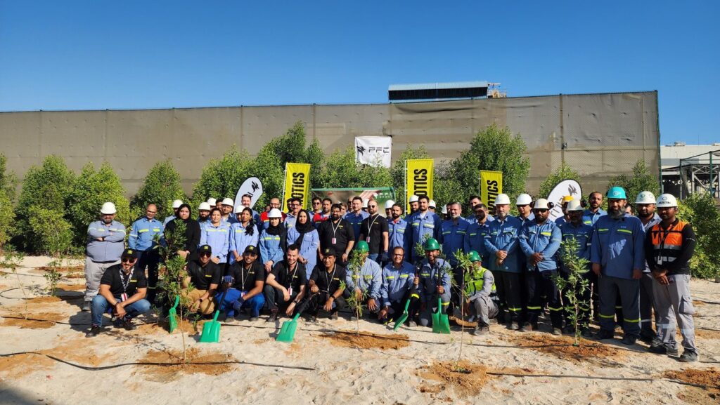 Tree Plantation Campaign at Emirates Global Aluminum (EGA) in Jebel Ali Jun 2024