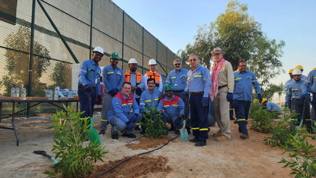 Tree Plantation Campaign at Emirates Global Aluminum (EGA) in Jebel Ali Dec 2023